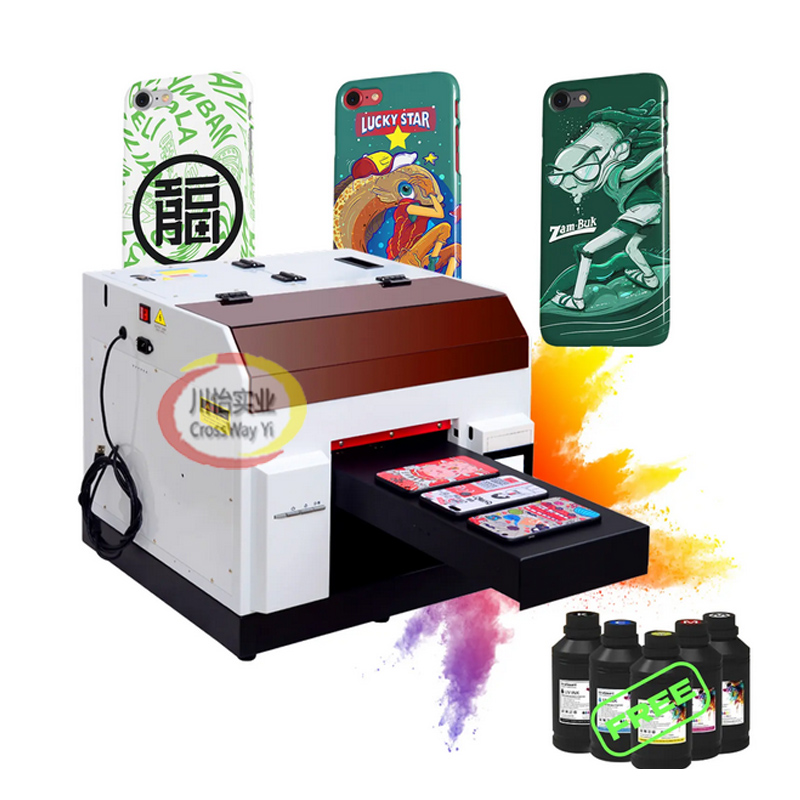 Commercial Label Printing Machine - ماكينة طباعة بالأشعة فوق البنفسجية لسطح