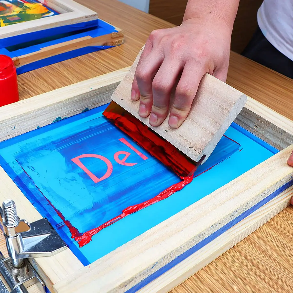 مكشطة طباعة الشاشة الخشبية مقا - مراجعة Commercial Printing Ink وسعره