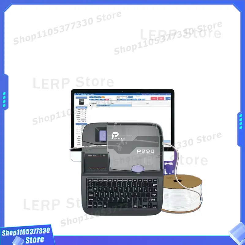 طابعة ملصقات الكابلات الرقمية  - مراجعة Commercial Label Printing Machine وسعره